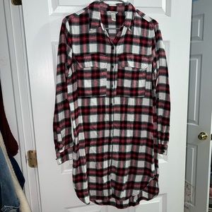 Forever 21 flannel dress. Size: M.